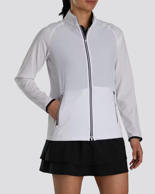 Womens Lightweight Woven Jacket White