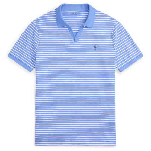 Polo Golf Classic Fit Custom Stretch Mesh Polo Canvas Blue/White - SS25