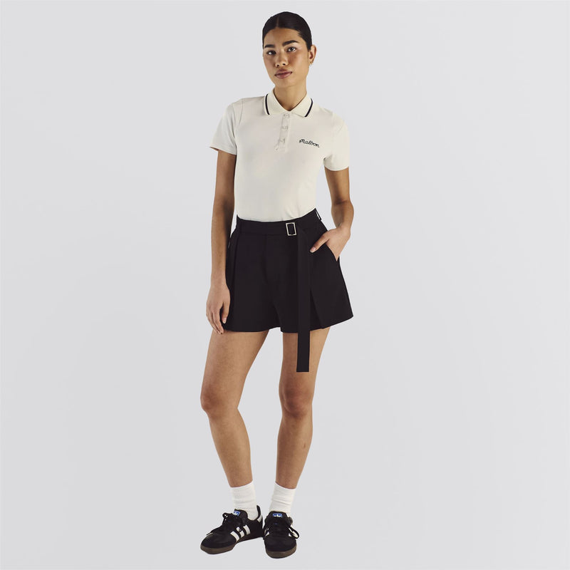 Womens Paloma Polo White/White