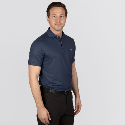 Fermate Performance Jersey Polo Navy