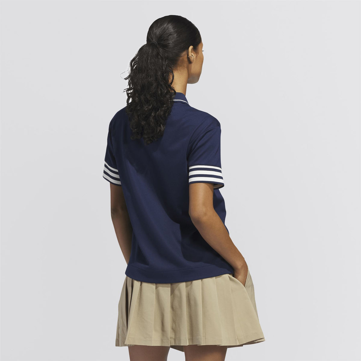 Womens Originals 3-Stripe Polo Night Indigo
