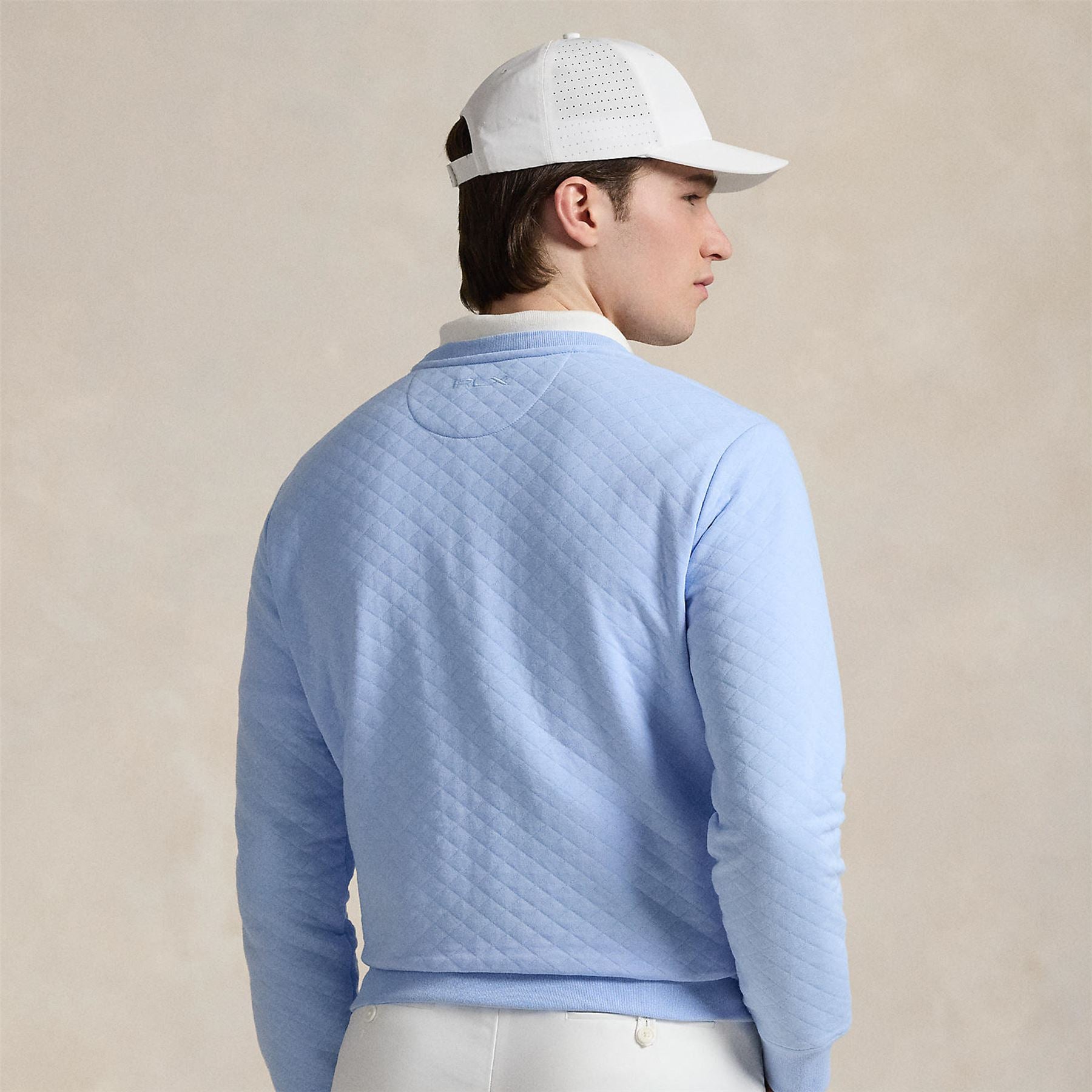 RLX RALPHLAUREN◆パーカー/XL/アクリル/BLU/無地 POLO RALPH LAUREN ジップアップ スウェットパーカー 無地 紺