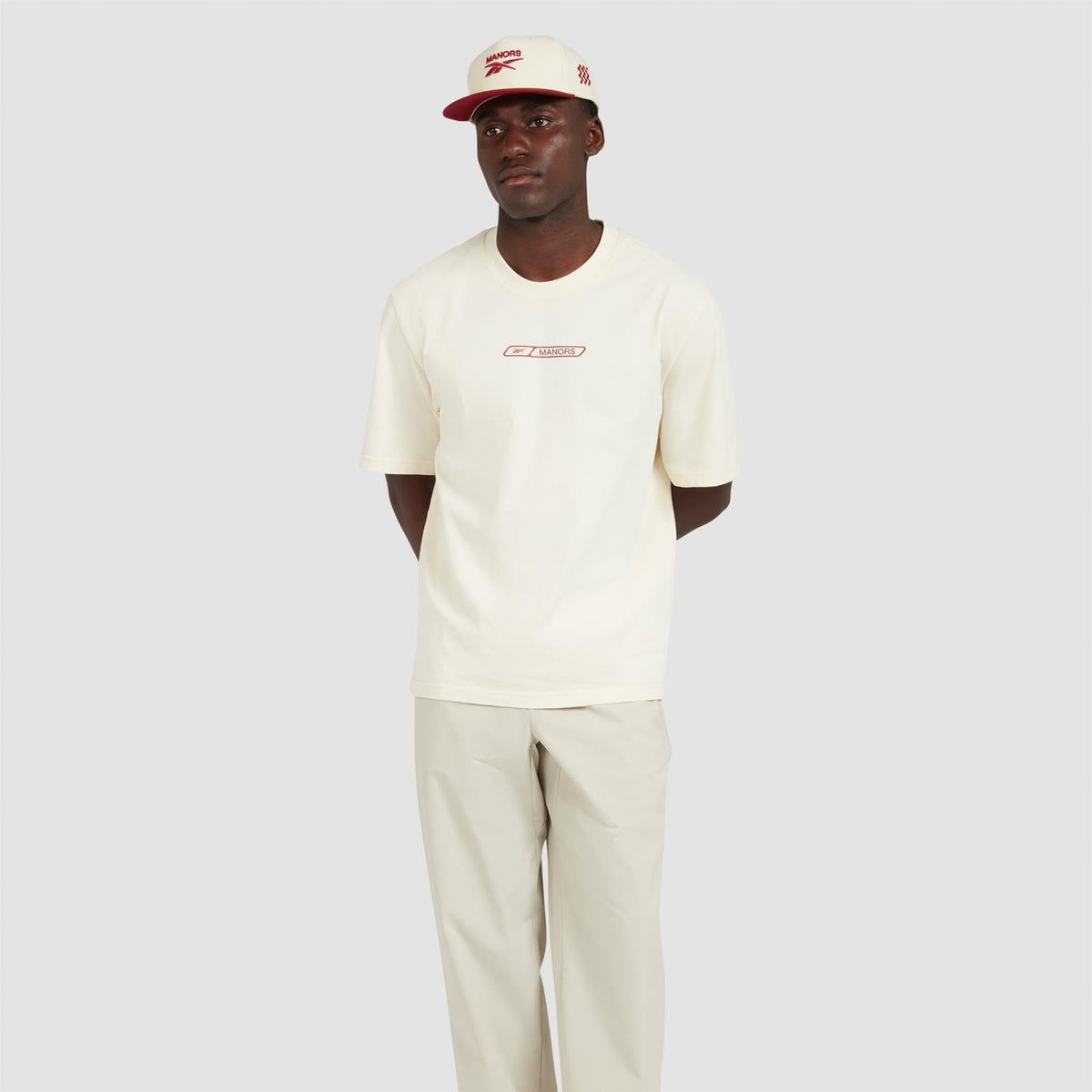 x Reebok Graphic Logo Tee Chalk
