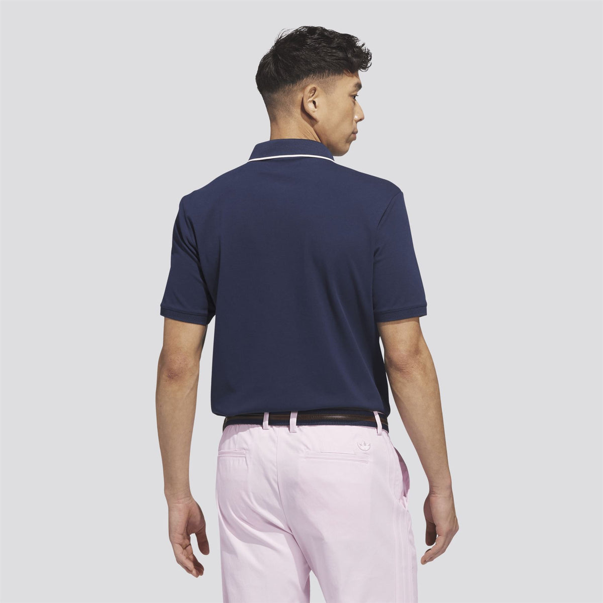 Originals Twistknit Trefoil Polo Night Indigo/Chalk White