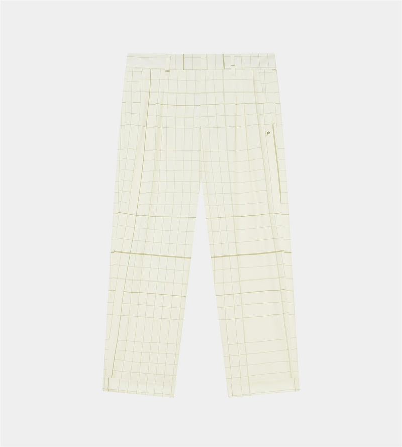 Double Pleated Pants	 Score Card Print