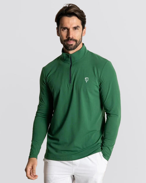 Regatta Quarter Zip Pritchard Green