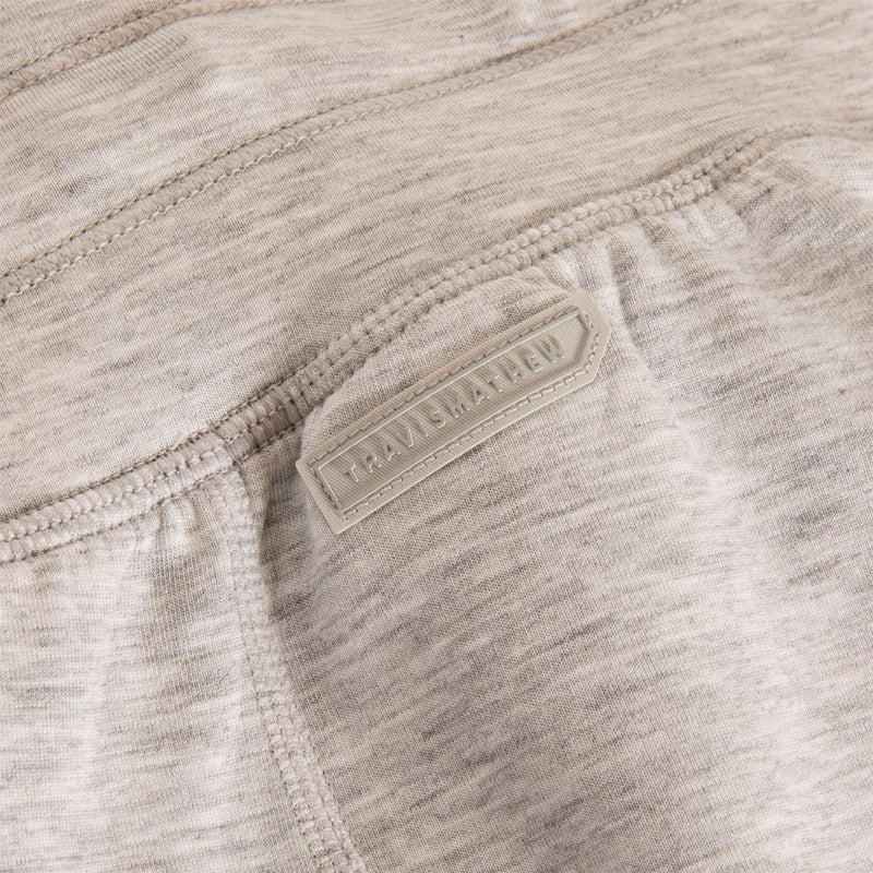 Womens Skyloft Soft Tie Jog Mid Layer Heather Light Grey