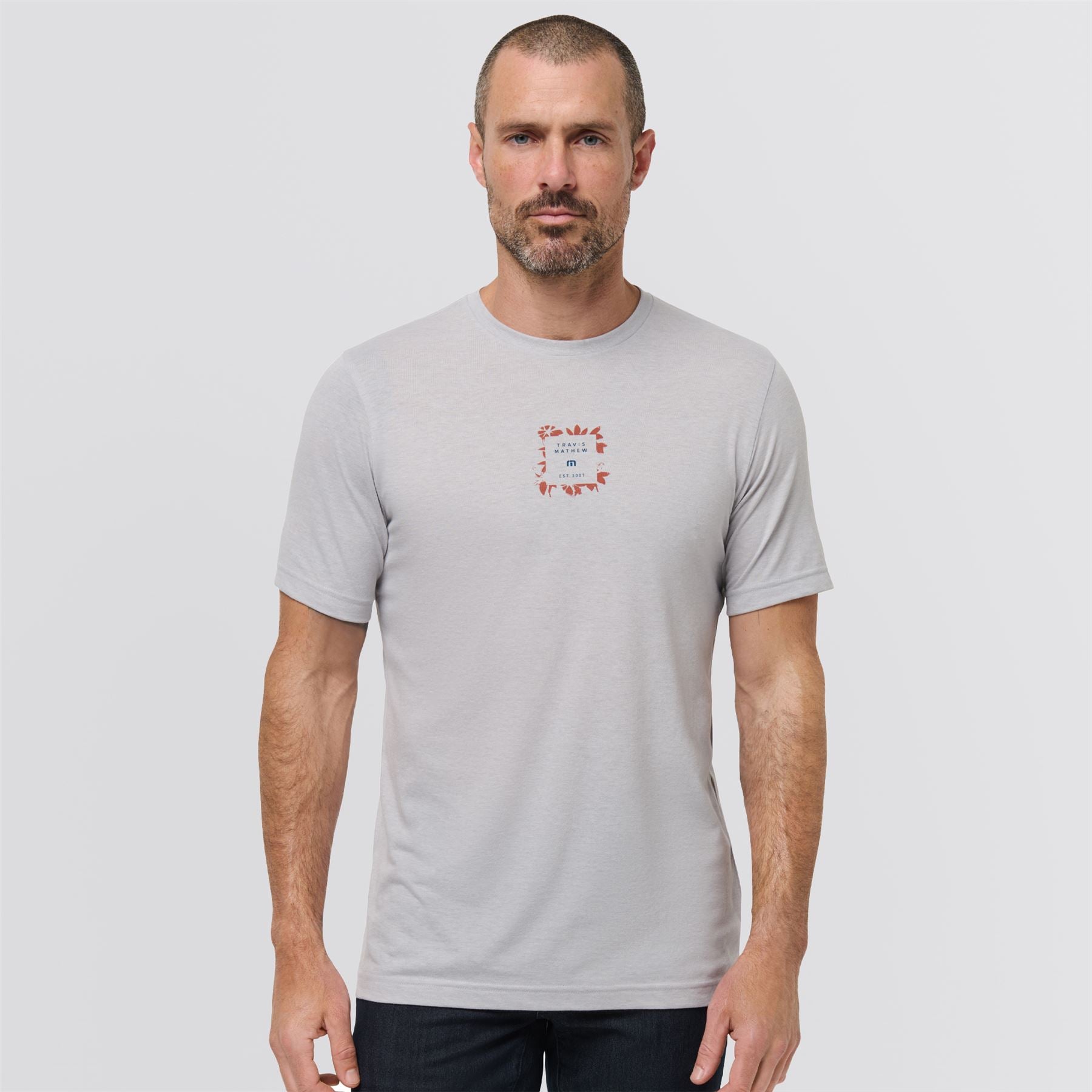 Shorts Layover Tee Heather Light Grey
