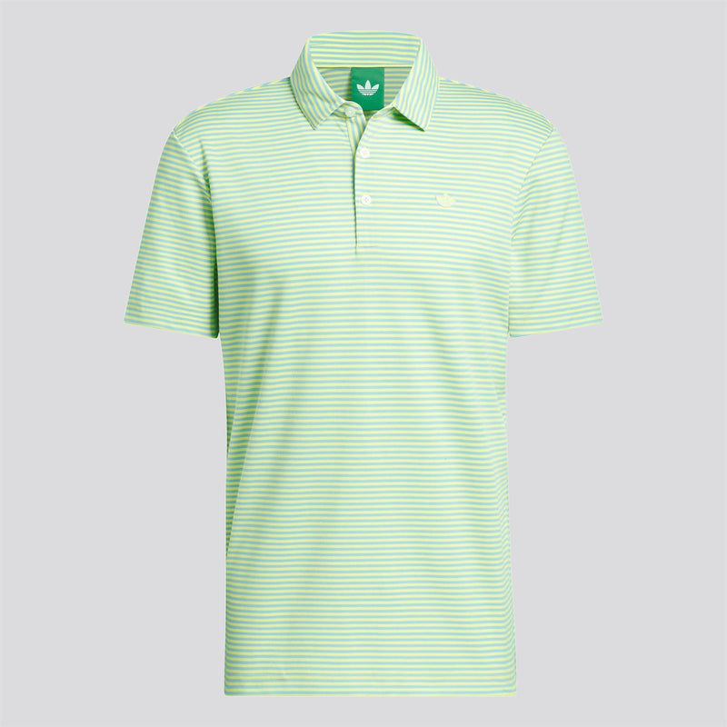 Originals Stripe Pique Polo Pure Lemon/Light Aqua