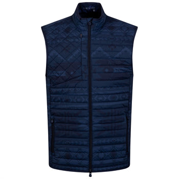 Greyson Ghost Wolf Printed Yukon X-Lite Vest Maltese Blue