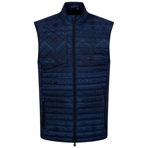 Ghost Wolf Printed Yukon X-Lite Vest Maltese Blue - SS25