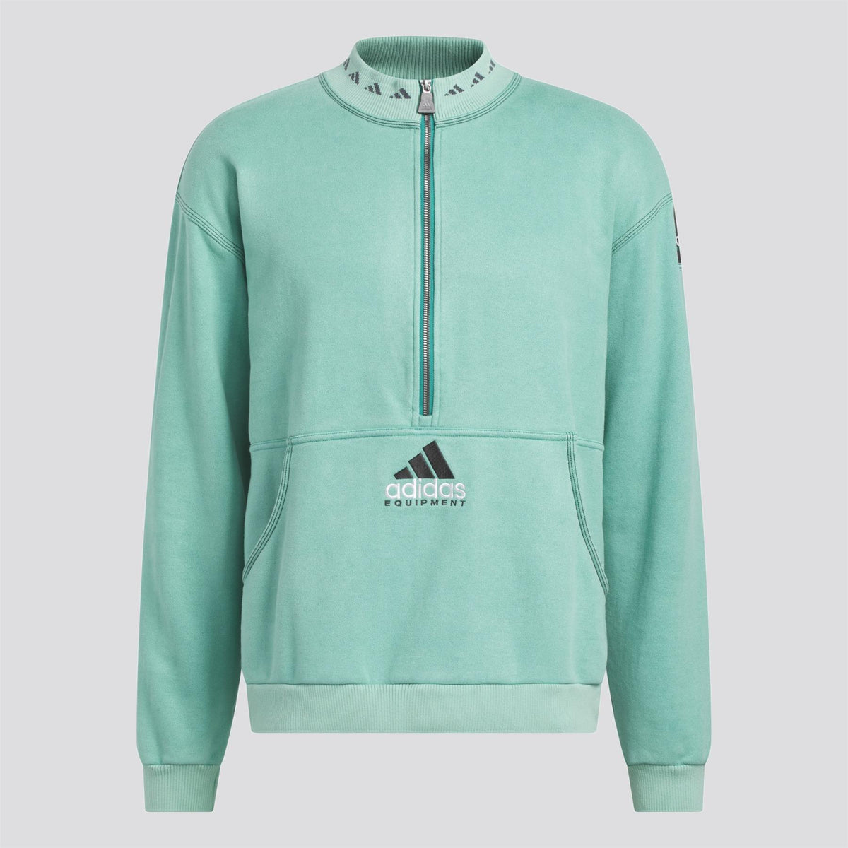 Equipment Quarter Zip Jacket Green