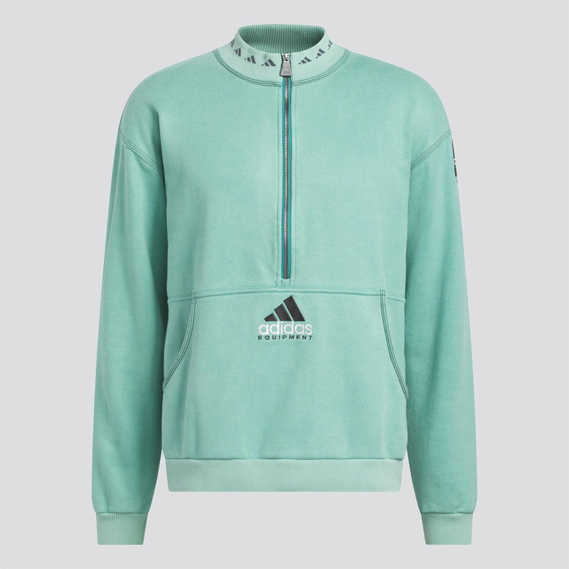 Equipment Quarter Zip Jacket Green