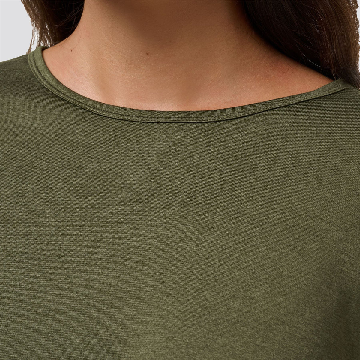 Womens Celestia LS Top Heather Grape Leaf