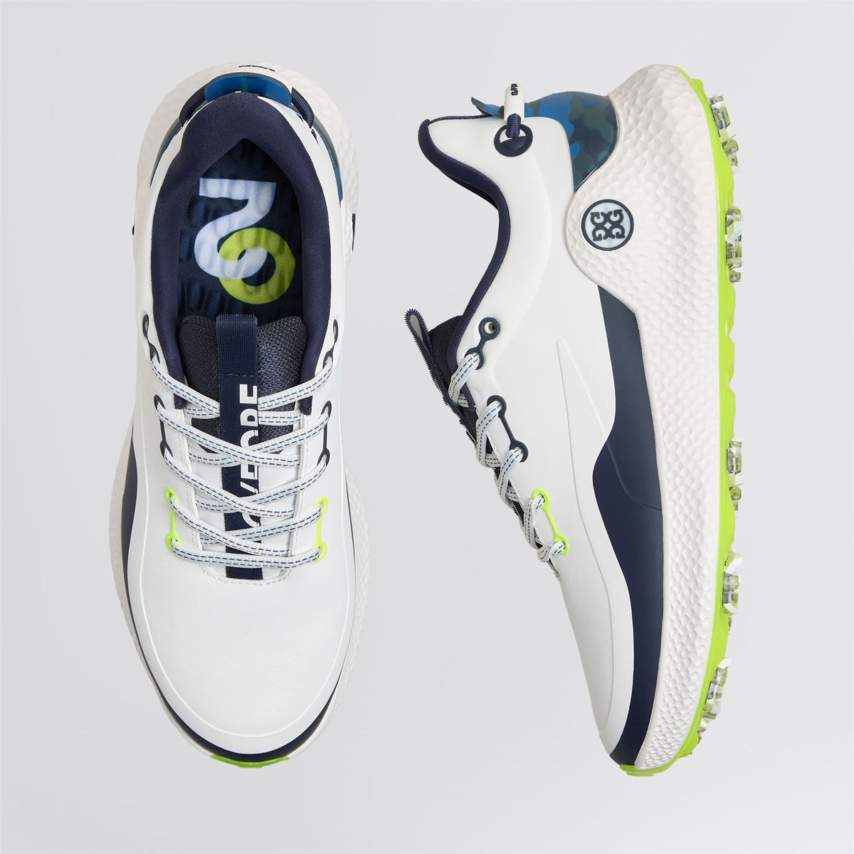 MG4+ O2 G/LOCK Spiked Golf Shoes Snow/Twilight