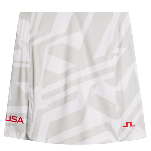 Womens Gisele Printed TX Jersey Skirt US Golf White - SU24
