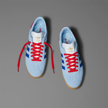 adidas Golf Originals Gazelle Spikeless Golf Shoes Clear Sky/Blue
