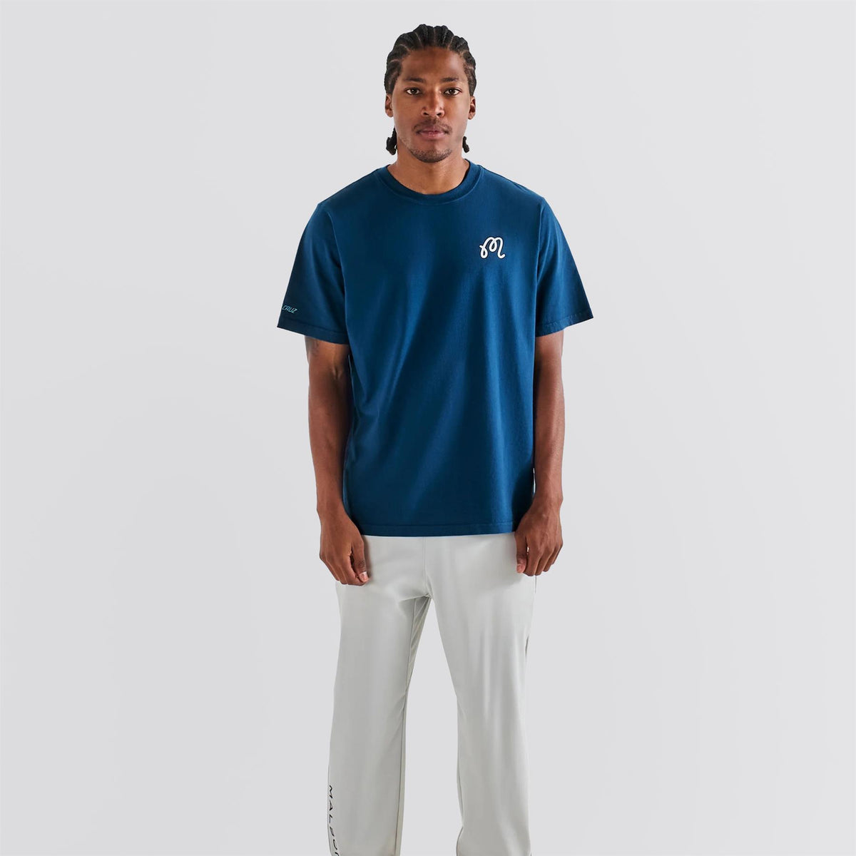 x Santa Cruz Bermuda Screaming Hand Tee Navy