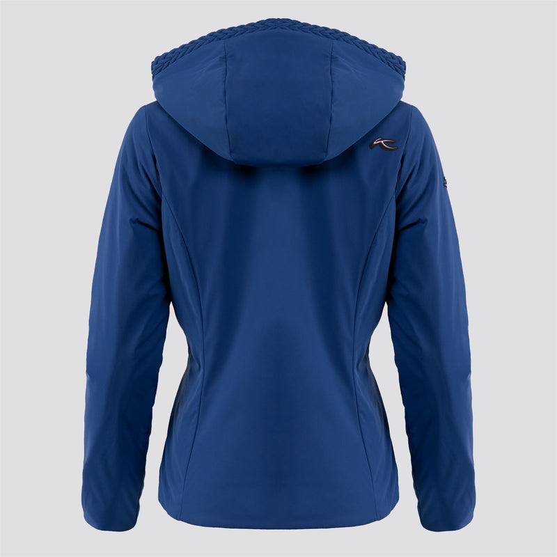 Womens Elevation Hooded Jacket Sapphire