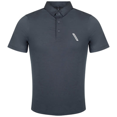 x TRENDYGOLF Evolution Short Sleeve Polo Shirt Black - AW23