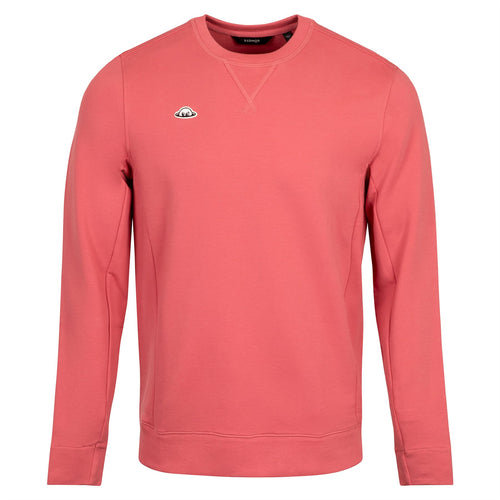 Perkins 2.0 Loop Terry Crew Neck Rosewood - SS25