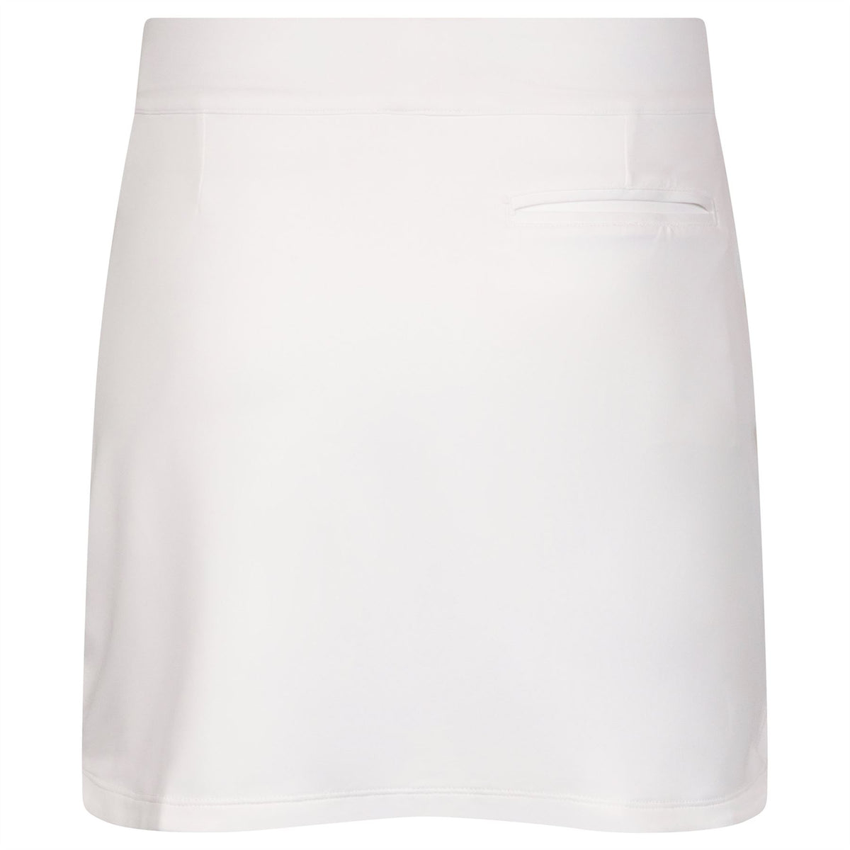 Womens Alice Petal Hem Skort White
