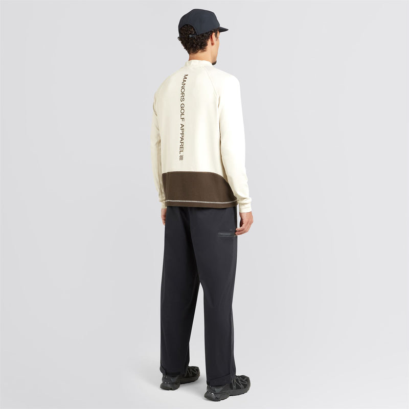 Long-Sleeve Fleece Base Layer Ivory