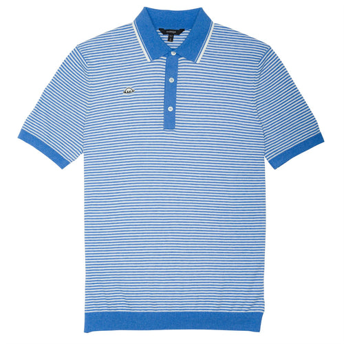 Union Recycled Rib Stripe Polo Regatta - SU24