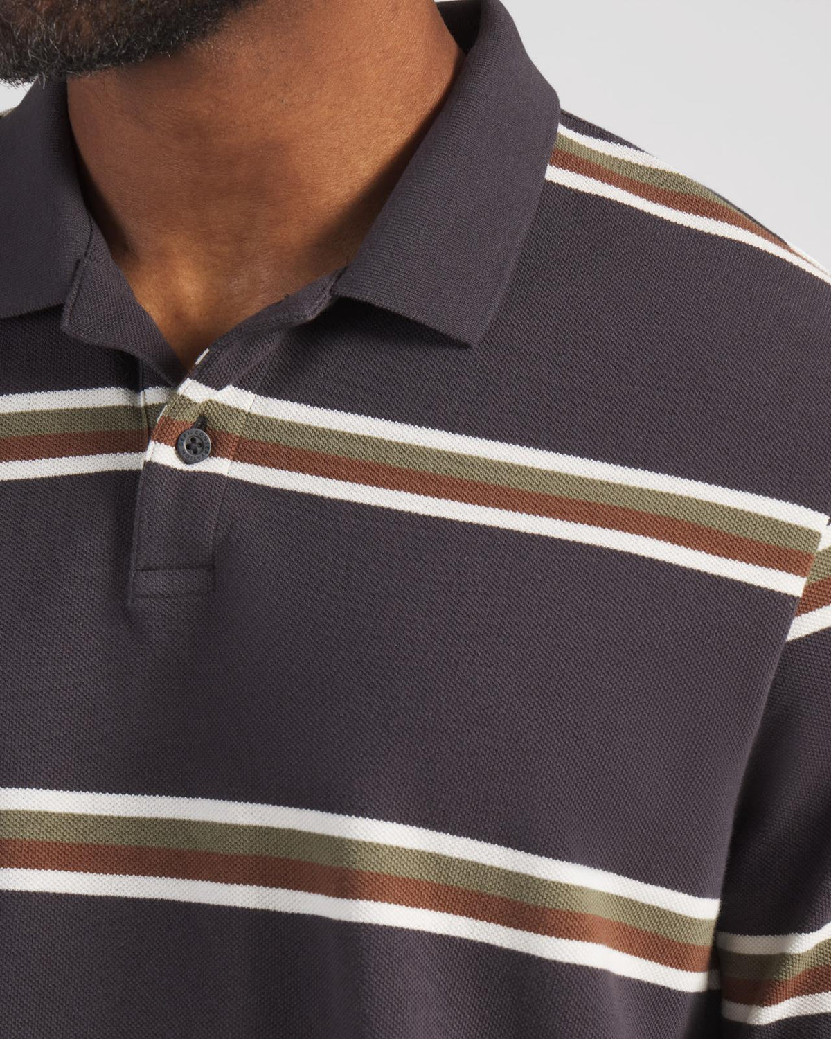 x GGNC Polo Flat Dark Gray