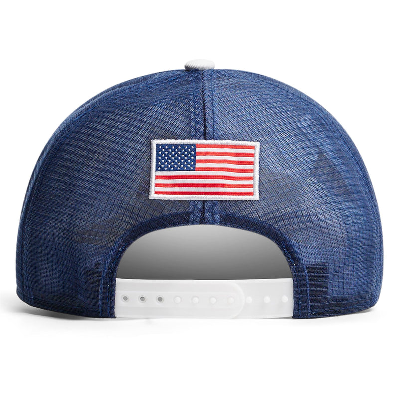 Trucker Snapback Cap US Golf White