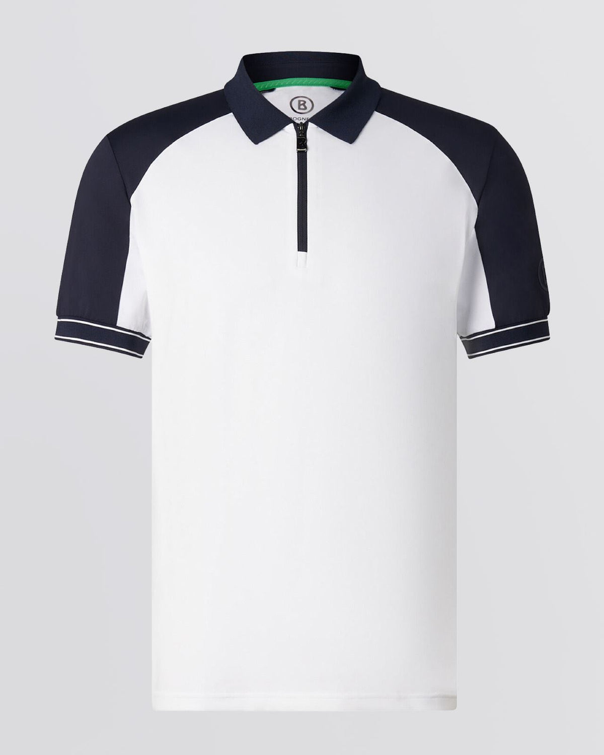 Fabius Zip Polo Shirt Off White