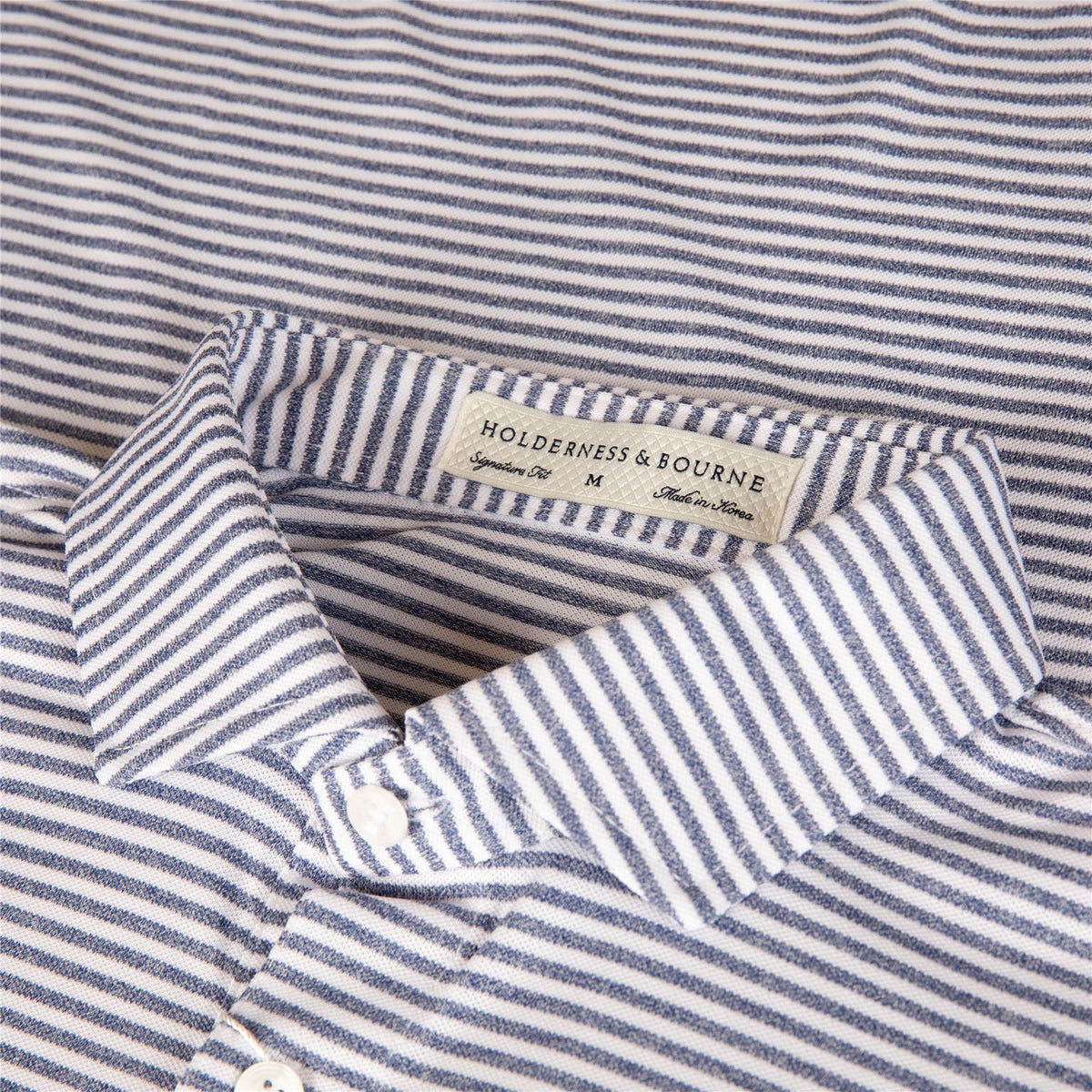 The Maxwell Polo Heathered Andover/White
