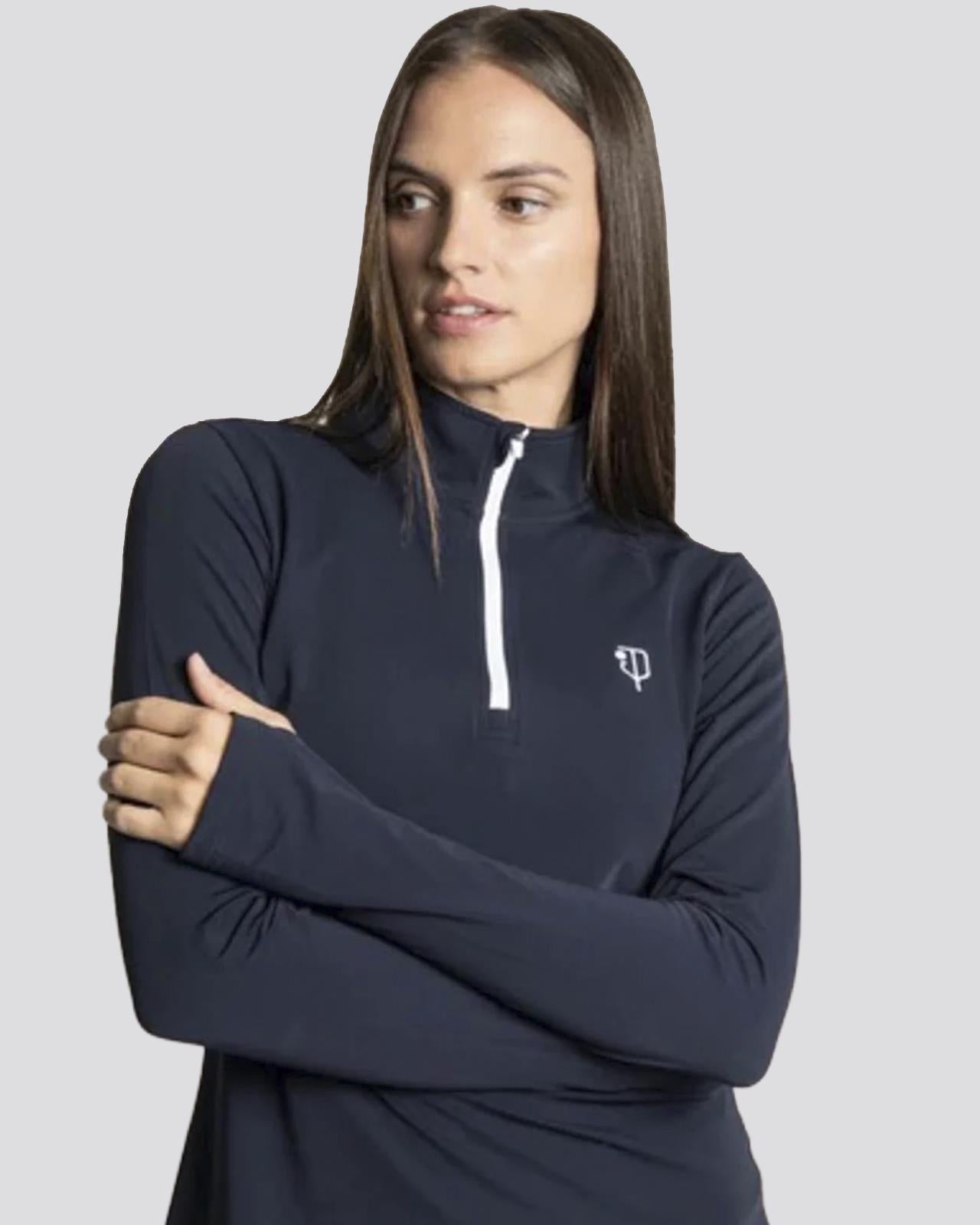 Womens Regatta Quarter Zip Bainbridge Blue