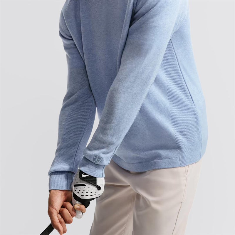 Tailored Performance Crewneck Sweater Work Blue/Ashen Slate