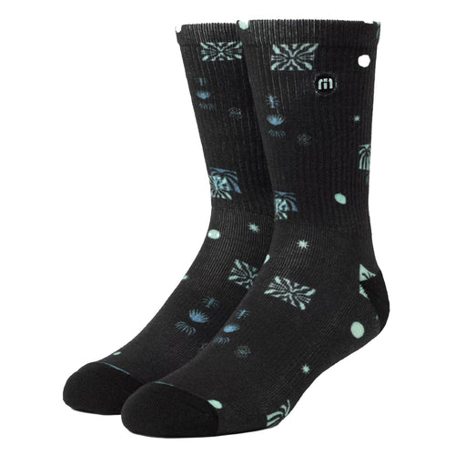 Quick Trip Crew Socks Black - SS25