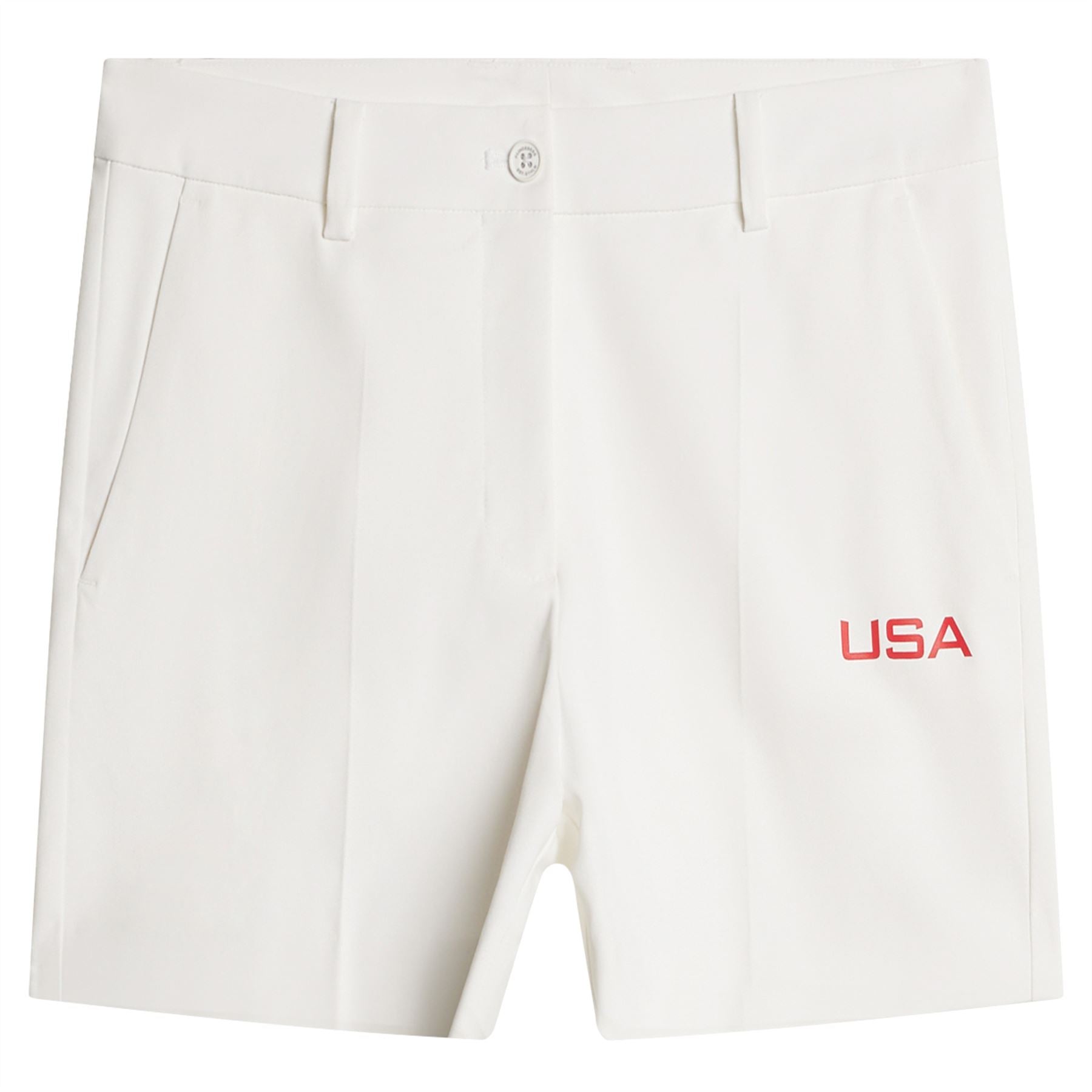 Womens Gwen High Stretch Shorts White