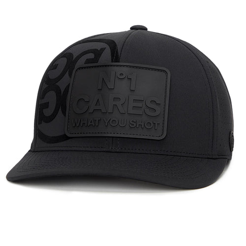 No 1 Cares Featherweight Tech Snapback Cap Onyx - AW24