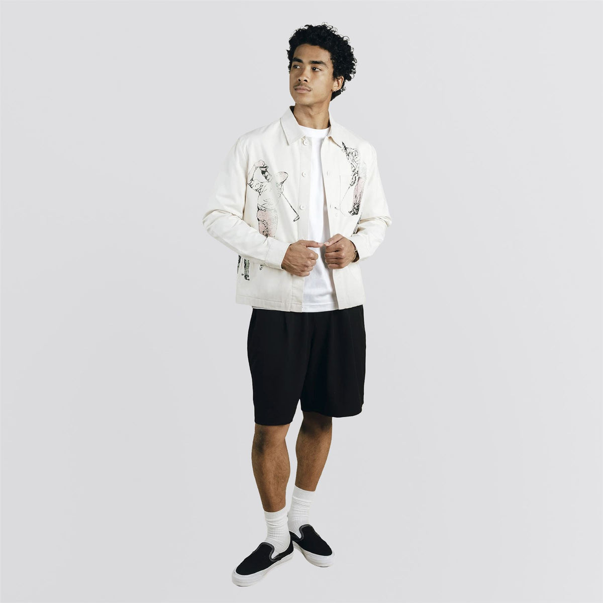 Charl Chore Jacket Off White
