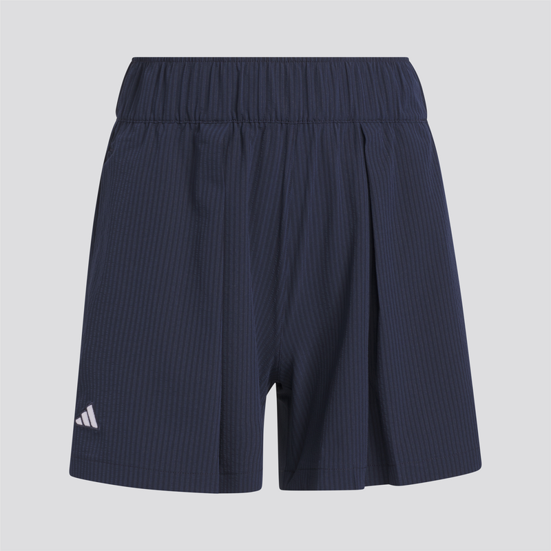 Womens Go-To Pleated Shorts Collegiate Navy