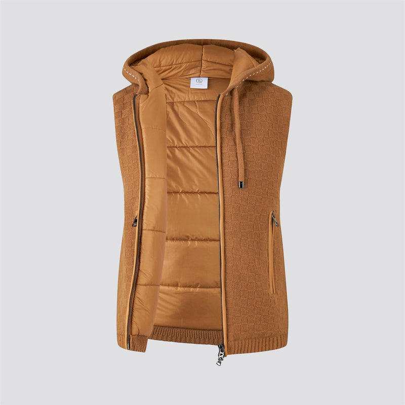 Womens Lissity Vest Brown
