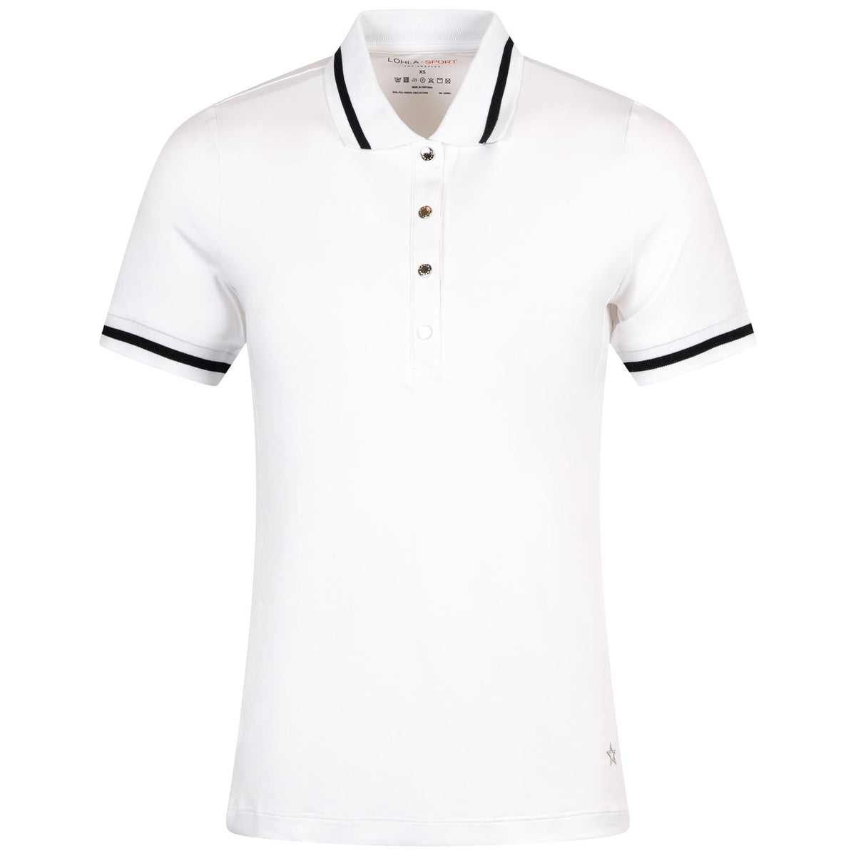 Womens The Mia Polo White