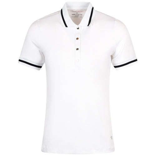 The Mia Polo White