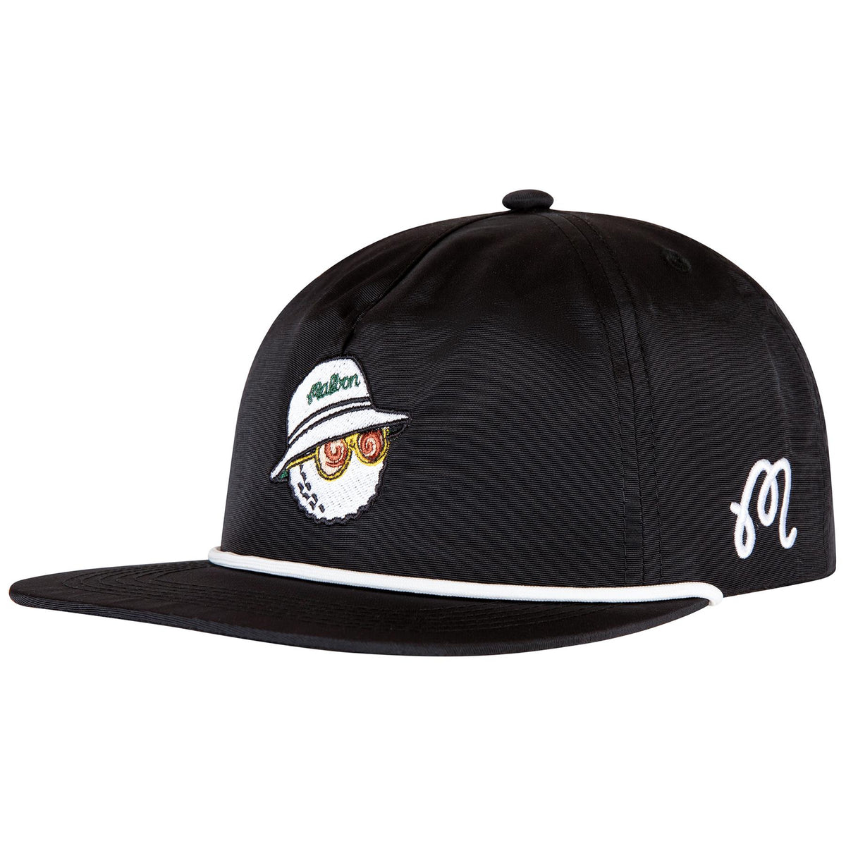 Evergreen Nylon Rope Hat Black