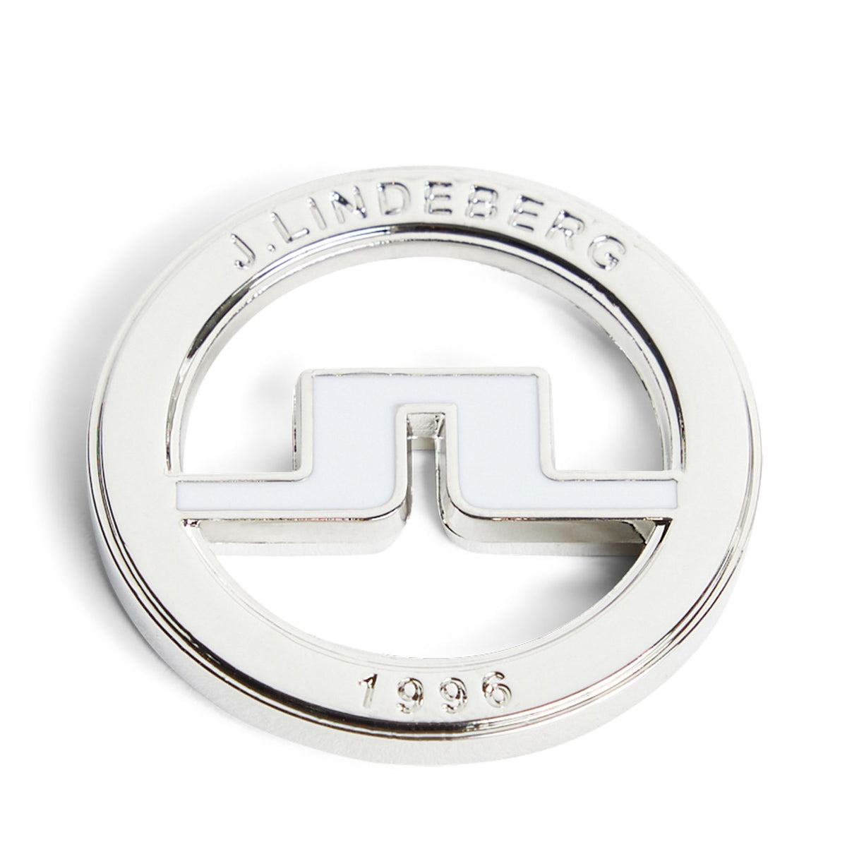 Ball Marker Metallic Grey/White