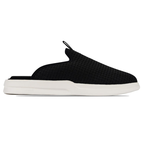 Pelli Waffle Slip-On Jet Black/Marshmallow - SS25