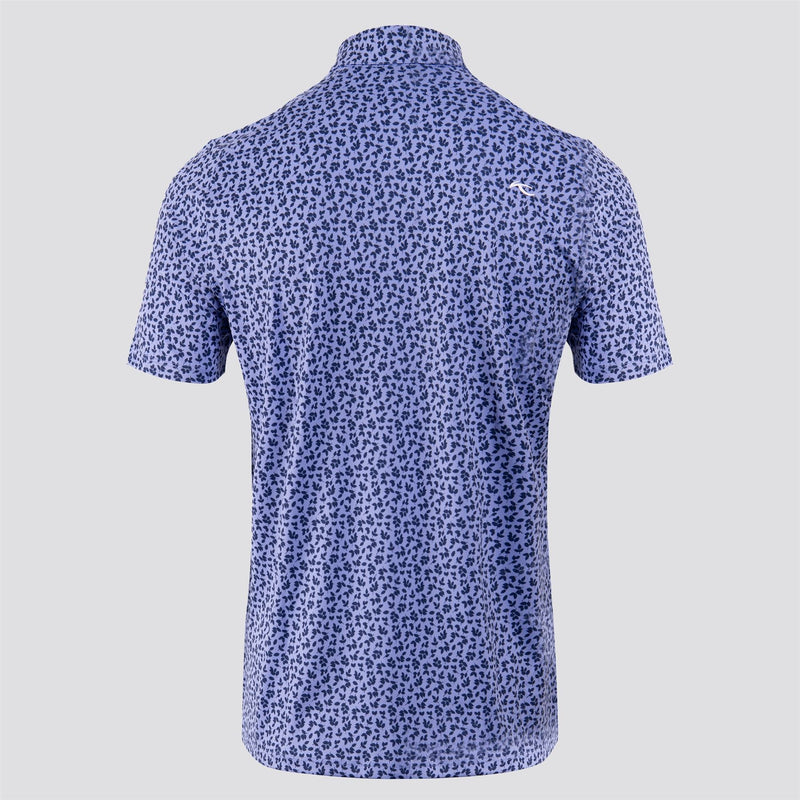 Lance Printed Polo Reflection/Atlanta Blue