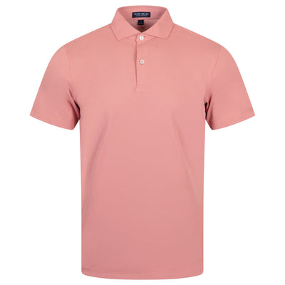 Soul Performance Mesh Polo Pink Crepe