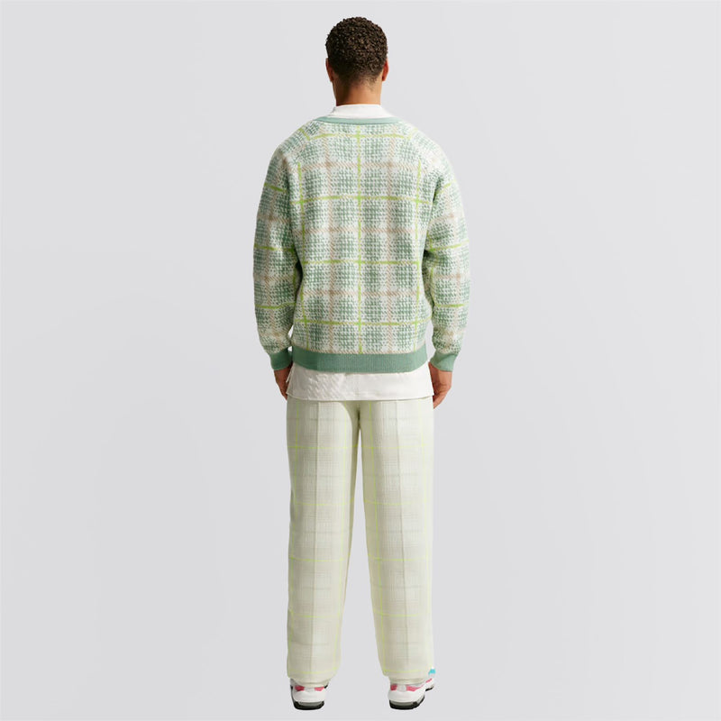 Tartan Loose Cardigan Steam