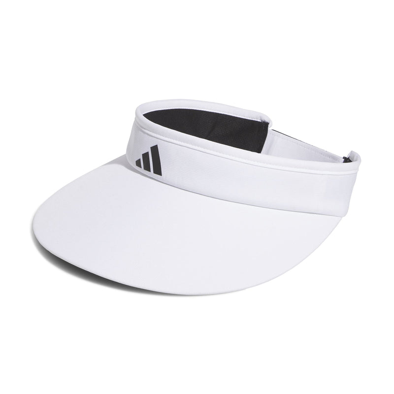 Womens Wide Tour Visor White