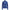 Stretch Jersey Quarter Zip Pullover Beach Royal/Ceramic White